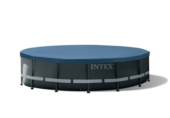 Каркасный бассейн Intex, 488х122 см (фильтр-насос 4000 л/час, лестница, подстилка, тент) (26326) изображение 10