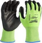 Сигнальні рукавички з опором до порізів 2 рівня Milwaukee 11/XXL (4932479925)