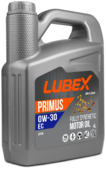 Моторное масло LUBEX PRIMUS EC 0W30, 4 л (61223)