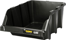 Ящик пластиковый Mano S-40 для метизов и мелочей, черный (S-40)