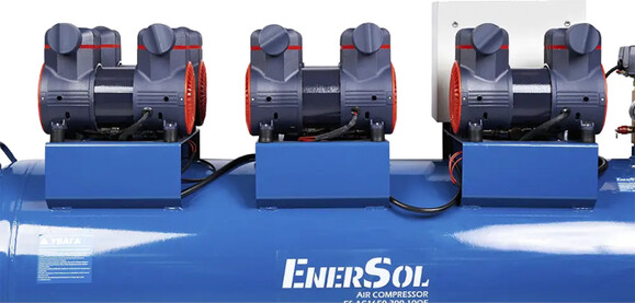 Компресор повітряний безмасляний EnerSol ES-AC1650-300-10OF фото 4