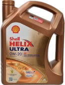Моторное масло SHELL Helix Ultra SP 0W-20, 5 л (550063071)