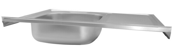 Кухонна мийка Kroner KRP Satin-6080R, 0.6 мм (CV022826) фото 3