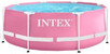 Круглий каркасний басейн INTEX, 244х76 см, рожевий (28290)