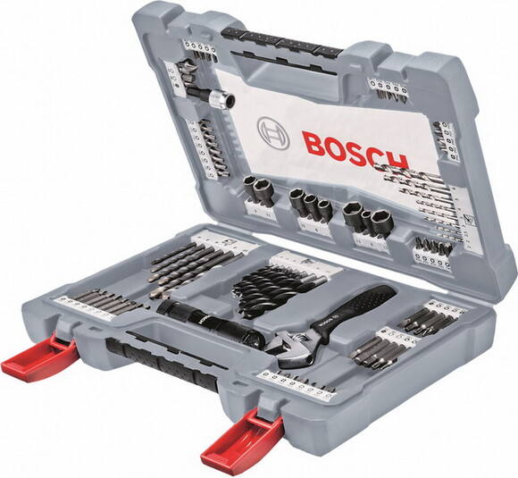 Набір біт і свердел Bosch Premium Set, 91 шт (2608P00235) фото 2