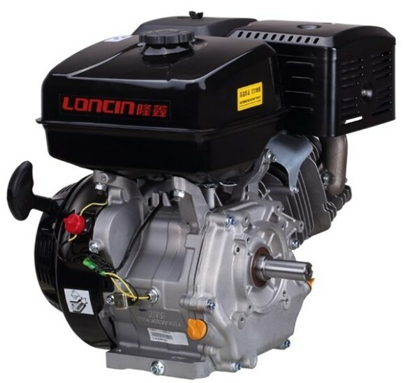 Бензо-газовий двигун Loncin G420F LPG фото 5
