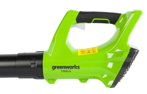 Воздуходувка аккумуляторная Greenworks G24AB (2402207) (без аккумулятора и ЗУ) изображение 11