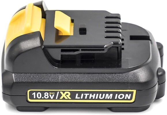Аккумулятор PowerPlant для шуруповертов и электроинструментов DeWALT 10.8 V, 2 Ah, Li-ion (TB920624) изображение 4