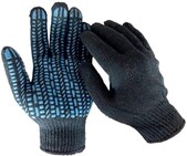 Перчатки ХБ Werk черные, синие WE2122