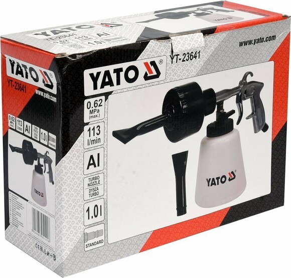 Пистолет пневматический для образования пены Yato YT-23641 изображение 3