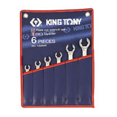 Набор ключей KING TONY 6 единиц, дюймовые (1306SR)