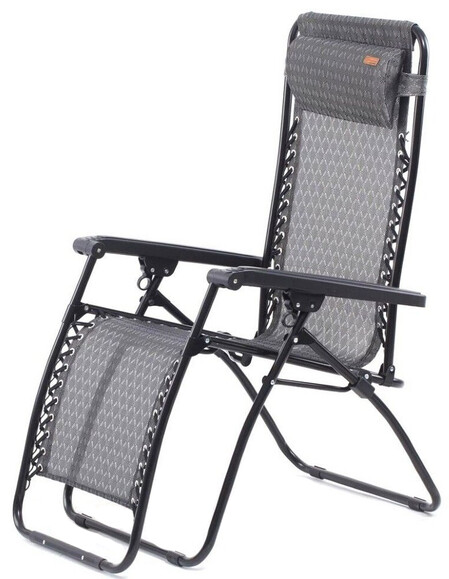 Шезлонг KingCamp Deckchair Cool Style Gray (KC3902 middle gray)