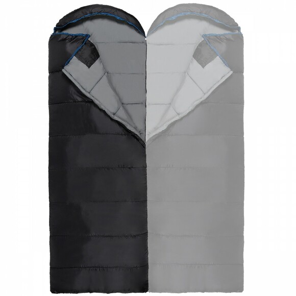 Спальный мешок SportVida Black/Grey L (SV-CC0073) изображение 7