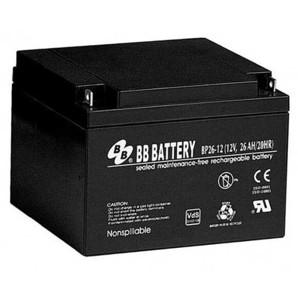 Акумулятор для ДБЖ BB Battery BP26-12 / I1