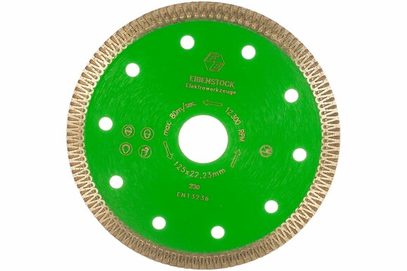 Відрізний алмазний диск Eibenstock D125 мм до EDS 125T (3744B000)