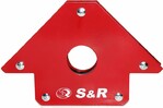 Держатель магнитный для сварки S&R 23 кг 45,90,135 (290101100)