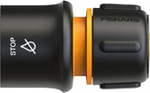Коннектор для шланга Fiskars LB30 SOL 13-15 мм 1/2-5/8" з автостопом (1027083)