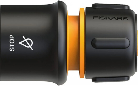 Конектор для шланга Fiskars LB30 SOL 13-15 мм 1/2-5/8" з автостопом (1027083)