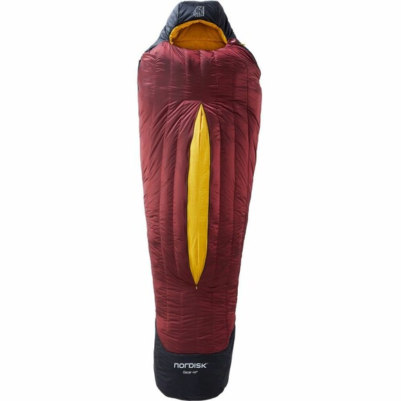 Спальный мешок Nordisk Oscar -10° Mummy Large rio red/mustard yellow/black (032.0001) изображение 5