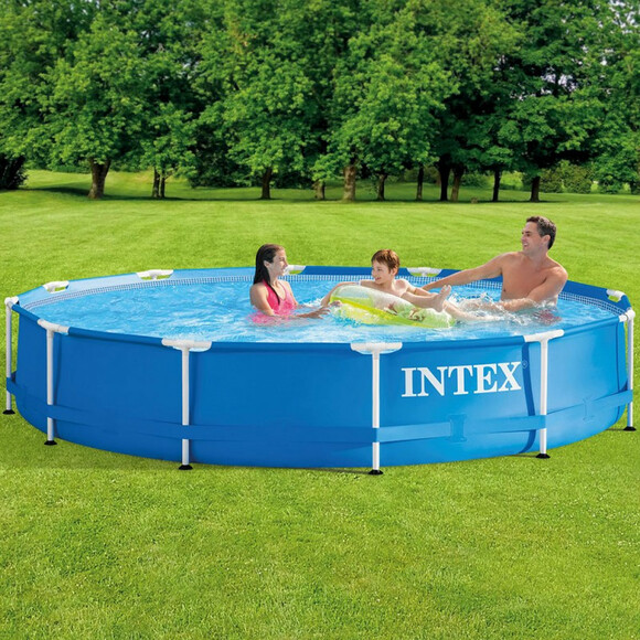 Каркасный бассейн Intex, 366x76 см (фильтр-насос 2006 л/час) (28212) изображение 4