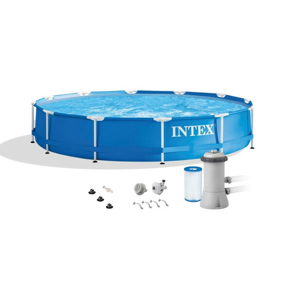 Каркасный бассейн Intex, 366x76 см (фильтр-насос 2006 л/час) (28212) изображение 3