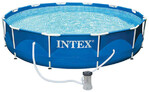 Каркасный бассейн Intex, 366x76 см (фильтр-насос 2006 л/час) (28212)