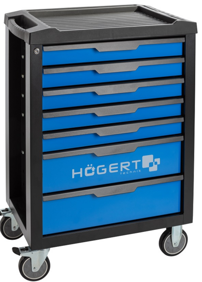 Тележка для инструментов HOEGERT 7 (HT7G048)
