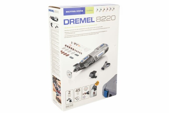 Аккумуляторный многофункциональный инструмент Dremel 8220-2/45 (F0138220JJ) изображение 9