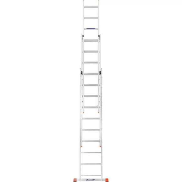 Лестница алюминиевая трехсекционная BLUETOOLS 3x10 (160-9007) изображение 6