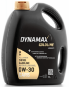 Моторна олива DYNAMAX GOLDLINE LONGLIFE 0W30, 4 л (60947)