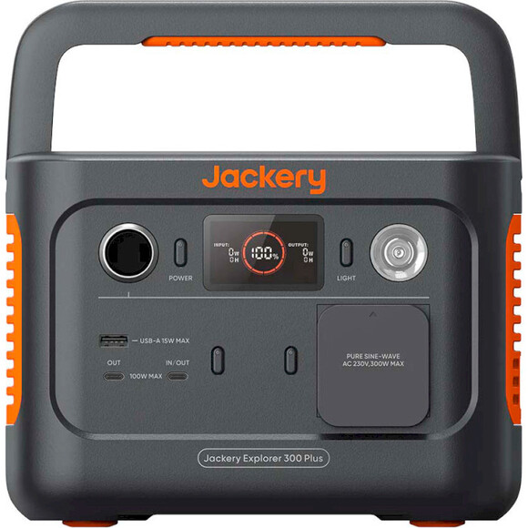 Портативная зарядная станция Jackery EXPLORER 300 Plus 288WH (288 Вт·ч / 300 Вт) изображение 2