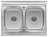 Кухонна мийка Kroner KRP Satin-6080Z, 0.8 мм (CV022827)