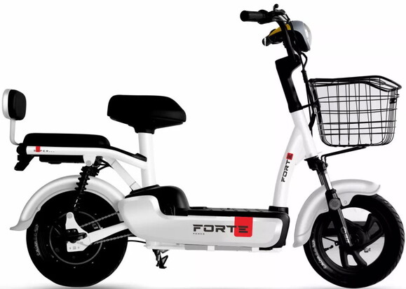 Велоскутер акумуляторний Forte FR500 білий (124053)