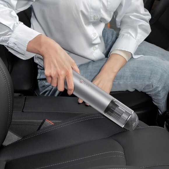 Портативный пылесос Baseus A3 Car Vacuum Cleaner (silver) (CRXCQA3-0S) изображение 8