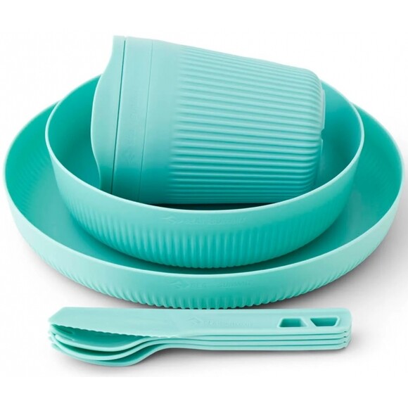 Набір посуду Sea to Summit Passage Dinnerware Set (aqua sea) (STS ACK037051-120219) фото 2