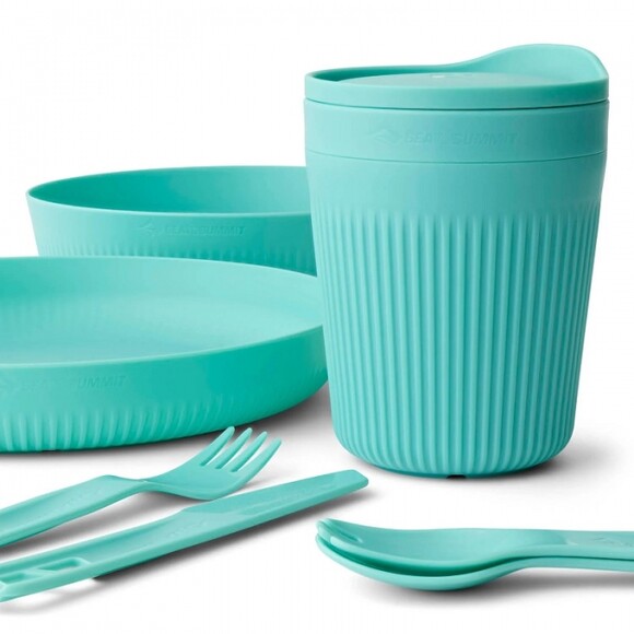 Набір посуду Sea to Summit Passage Dinnerware Set (aqua sea) (STS ACK037051-120219) фото 3