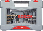 Набор бит и сверл Bosch Premium Set, 76 шт (2608P00234)