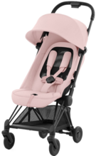 Візок CYBEX Coya Matt Black Peach Pink (522004345)