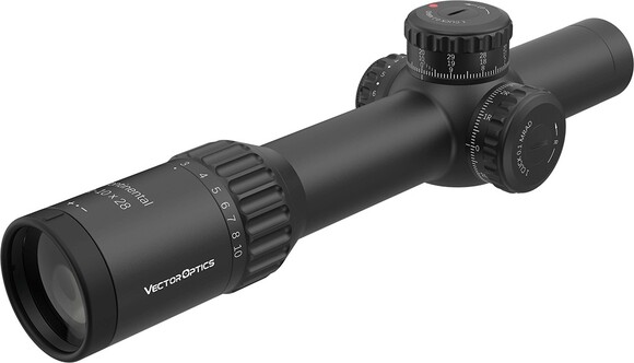 Прицел оптический Vector Optics Continental 1-10x28, illum. ED FFP VET-CTR, 34 мм (SCFF-47)