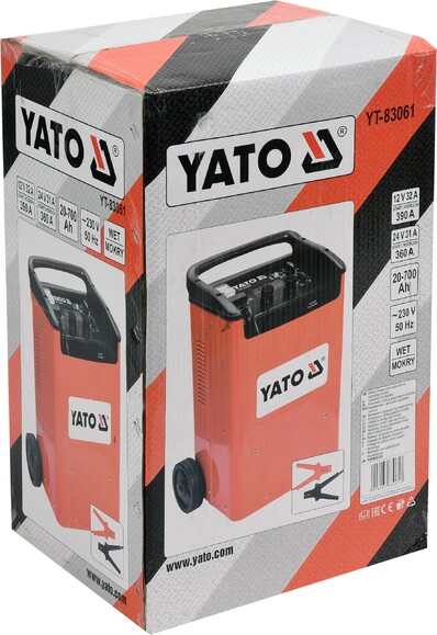 Пуско-зарядное устройство Yato YT-83061 изображение 3