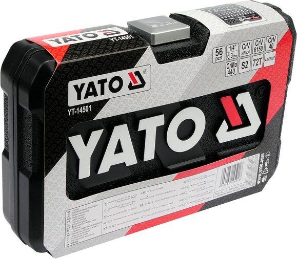Набор торцевых головок Yato YT-14501 изображение 4