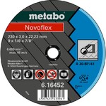 Диск отрезной Metabo Novoflex 230x3,0х22,2 мм A 30 (616477000)