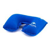 Надувная подушка Naturehike Inflatable Travel Neck Pillow NH15A003-L blue (6927595718438)