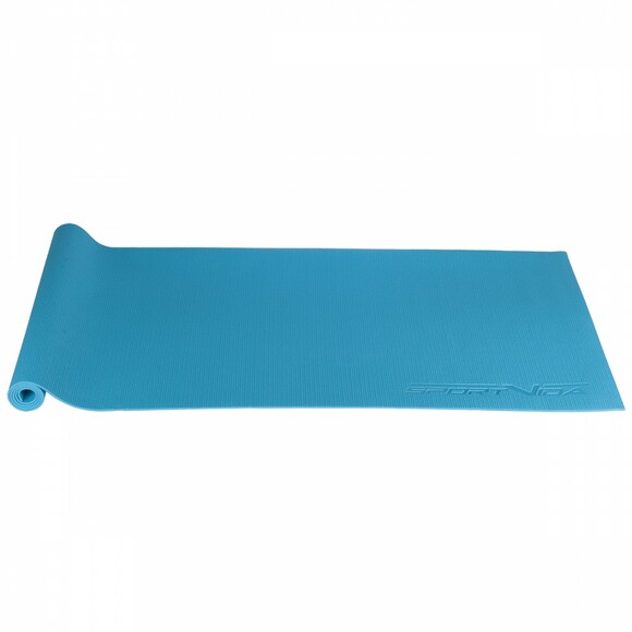 Коврик для йоги и фитнеса SportVida Blue PVC 4 мм (SV-HK0051) изображение 2