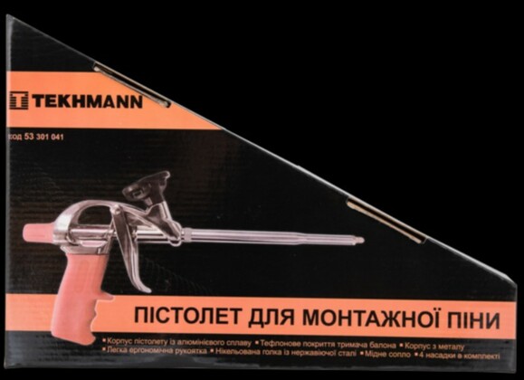 Пістолет для монтажної піни Tekhmann (53301041) фото 2