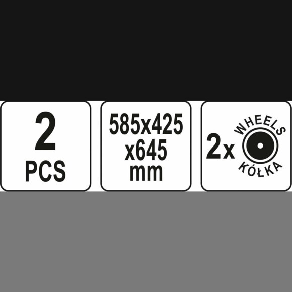 Ящик для инструментов на колесах YATO (YT-09162) изображение 7