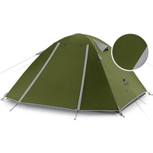 Палатка Naturehike P-Series IIII (4-х местная) 210T 65D polyester Graphic NH18Z044-P dark green (6975641887959)