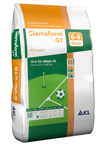 

Удобрение ICL Sierraform GT All Season (6-8Weeks) 18+06+18+2MgO+TE (4016-125)