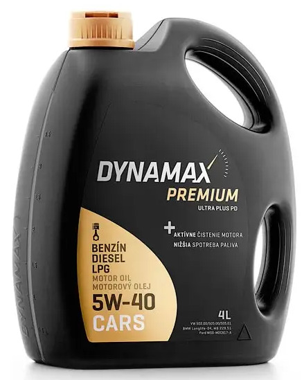 

Моторное масло DYNAMAX ULTRA PLUS PD 5W40, 4 л (60957)