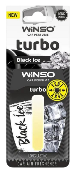 Ароматизатор для автомобіля з капсулою Winso Turbo Black Ice, 25 г (532690)